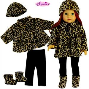 Sophia’s Leopard winter outfit